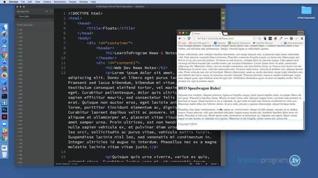 Module 60: Creating a Float Point Layout for Compex Layouts - Video Thumbnail
