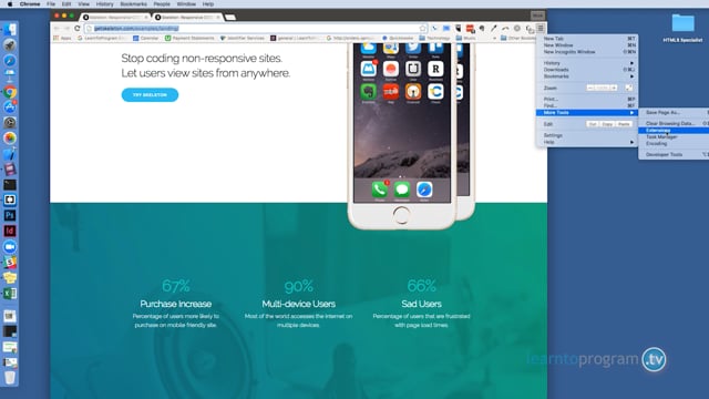 Module 62: How to Identify Responsive Designs - Example - Video Thumbnail