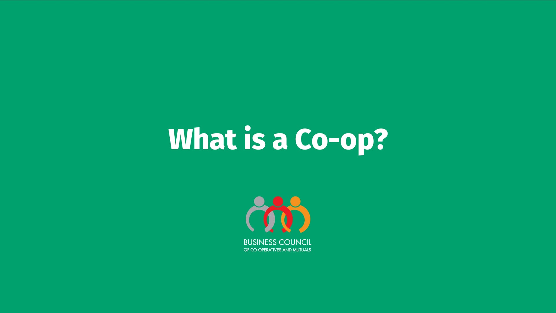 BCCM | What is a Co-op?