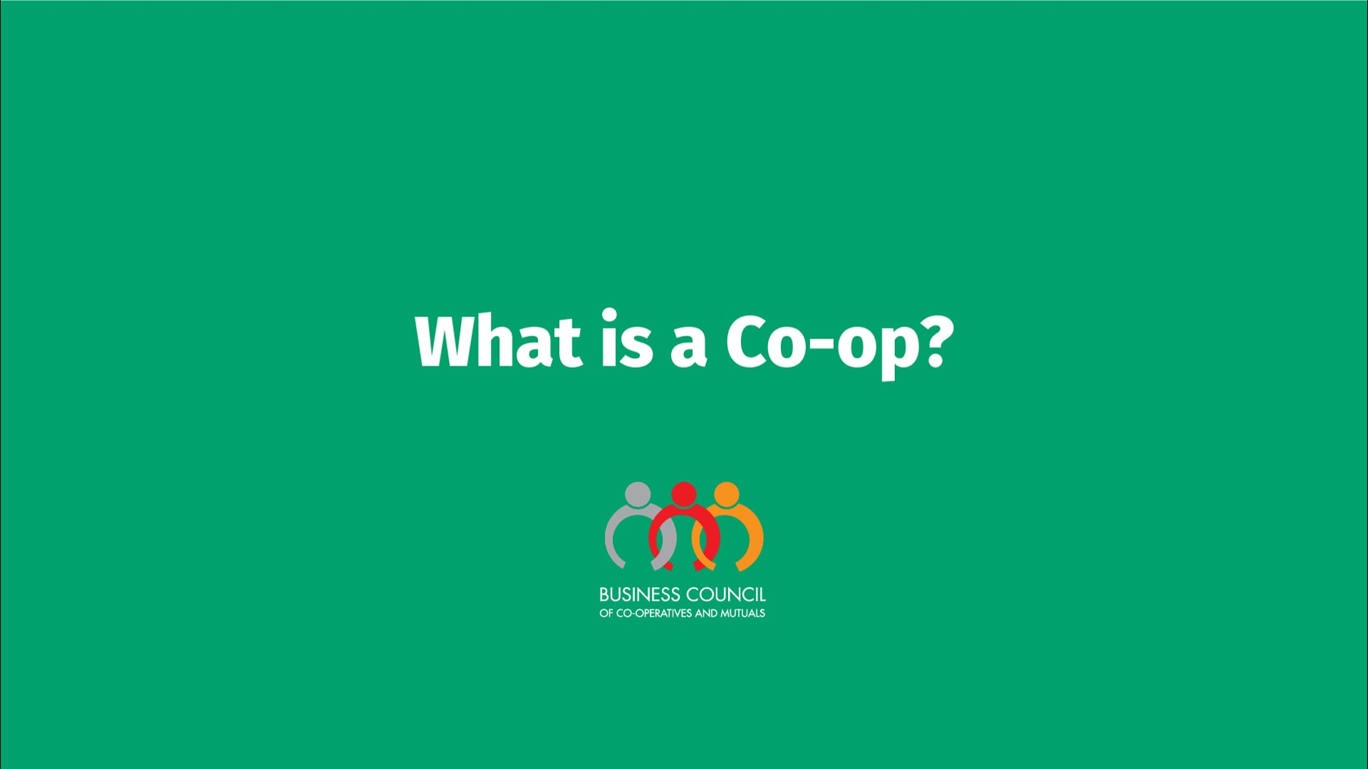 BCCM | What is a Co-op?
