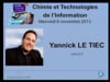 Yannick Le Tiec - Session I : La chimie au coeur des (nano) transistors.