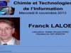 Franck Laloë - Session de clôture : La faible longévité des supports d'information numérique : un défi technologique