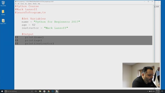 Module 03: Writing Code in the Editor Window - Video Thumbnail
