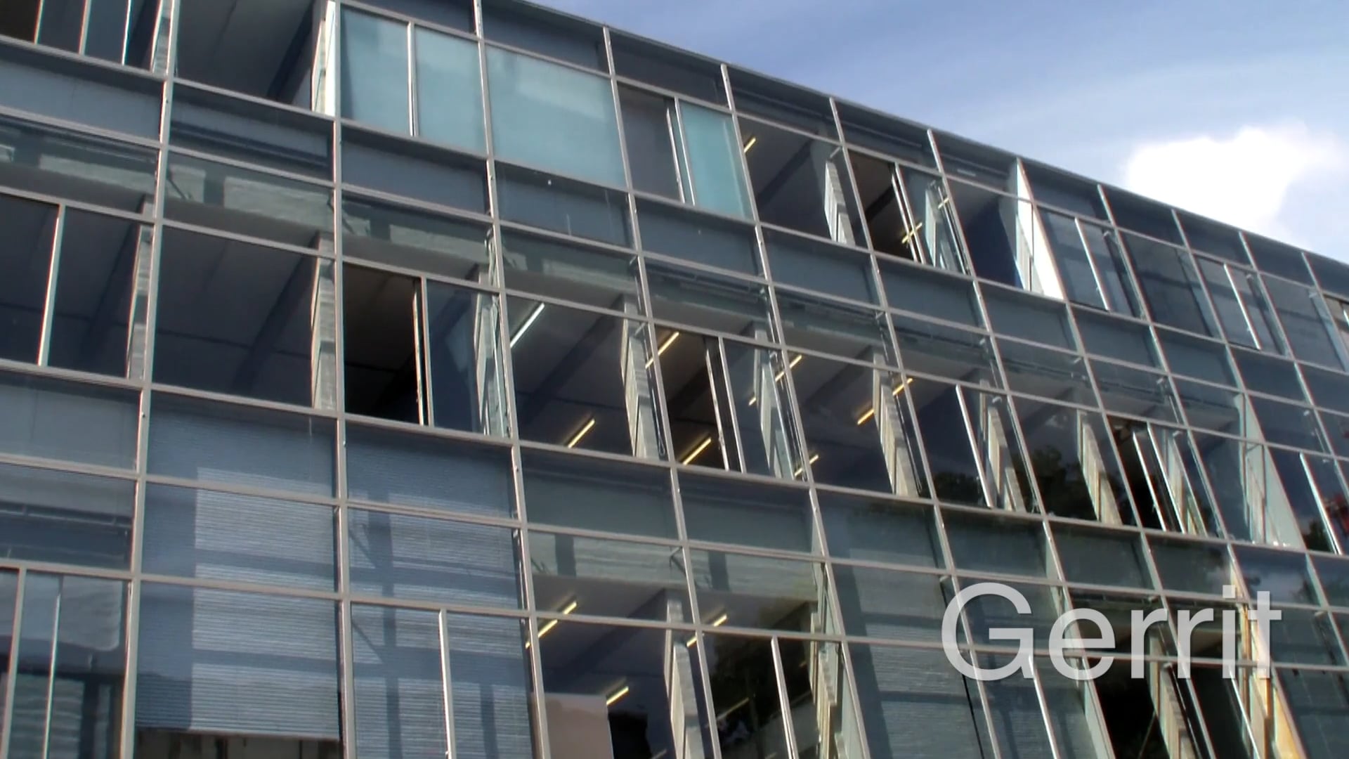 Gerrit Oorthuys bezoekt Gerrit Rietveld Academie in 2016