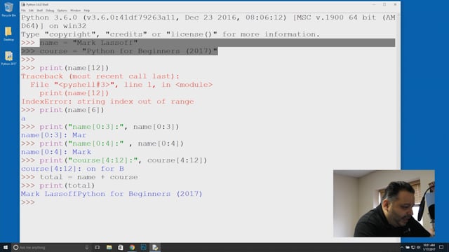 Module 12: Substrings & Concatenation - Video Thumbnail