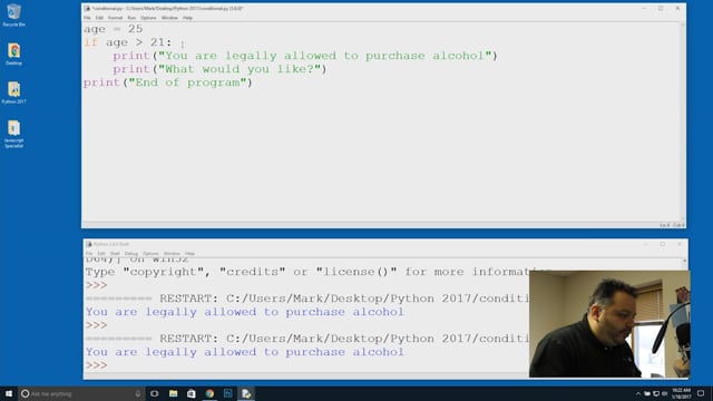 Module 20: Simple If Statements - Video Thumbnail