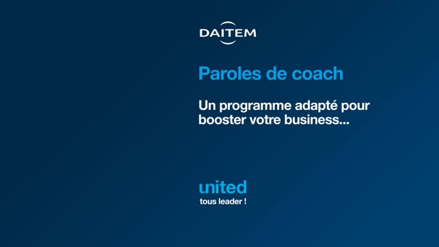 DAITEM : Paroles de coach !