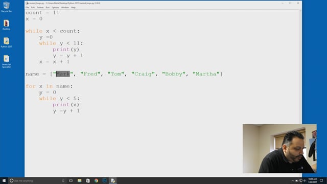 Module 27: Nested Loops - Video Thumbnail
