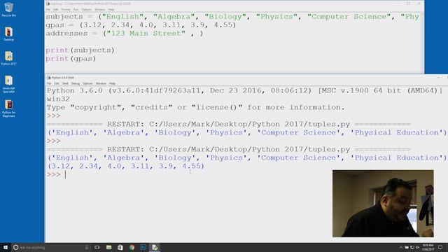 Module 38: Creating Tuples - Video Thumbnail