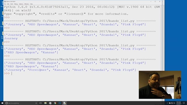 Module 40: Lists & Tuple Functions - Video Thumbnail