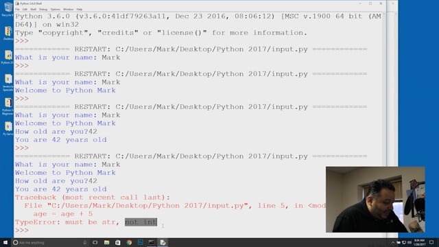 Module 56: Reading Keyboard Inputs - Video Thumbnail