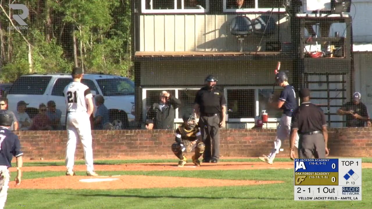 Varsity Baseball-2018-Apr-10-Oak Forest Academy