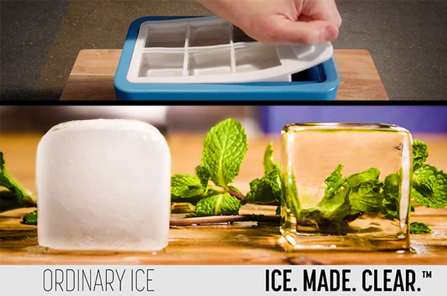 Ice Made Clear™ Tastes better, melts slower, looks stunning by Joe Myers —  Kickstarter