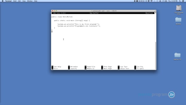 Module 03: Let's Start to Build Our First Program - Video Thumbnail