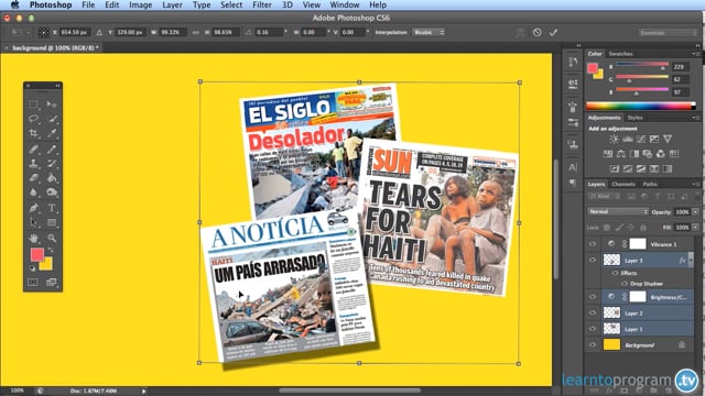 Module 16: Layers in Photoshop Elements - Video Thumbnail