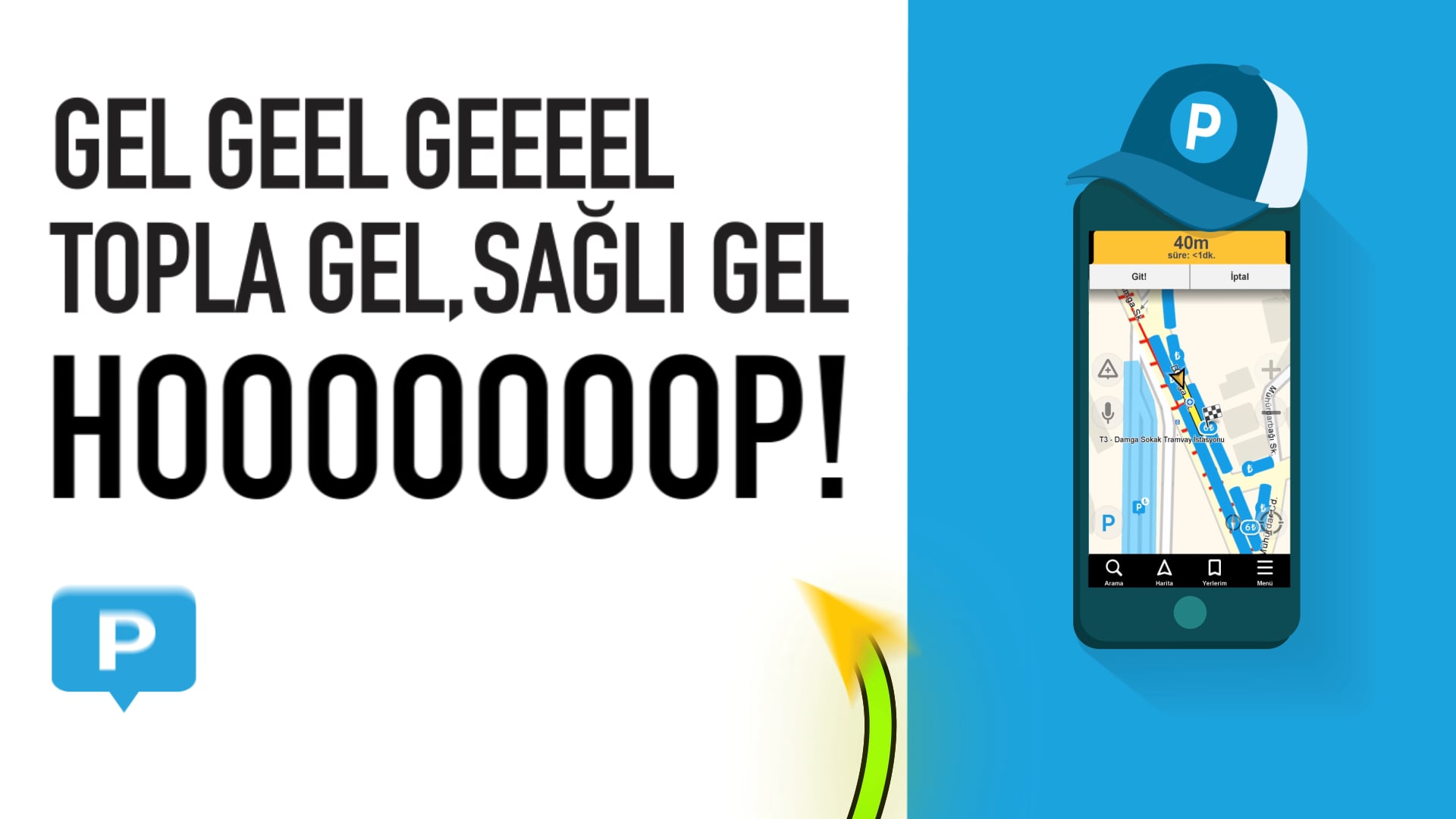 Yandex Navi - Park Yeri