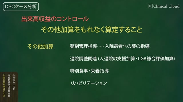 [1-6] DPC ケース分析 その1：総論 #06「入院収益を伸ばすには4」