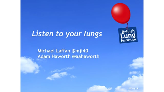 British Lung Foundation - Listen to your lungs