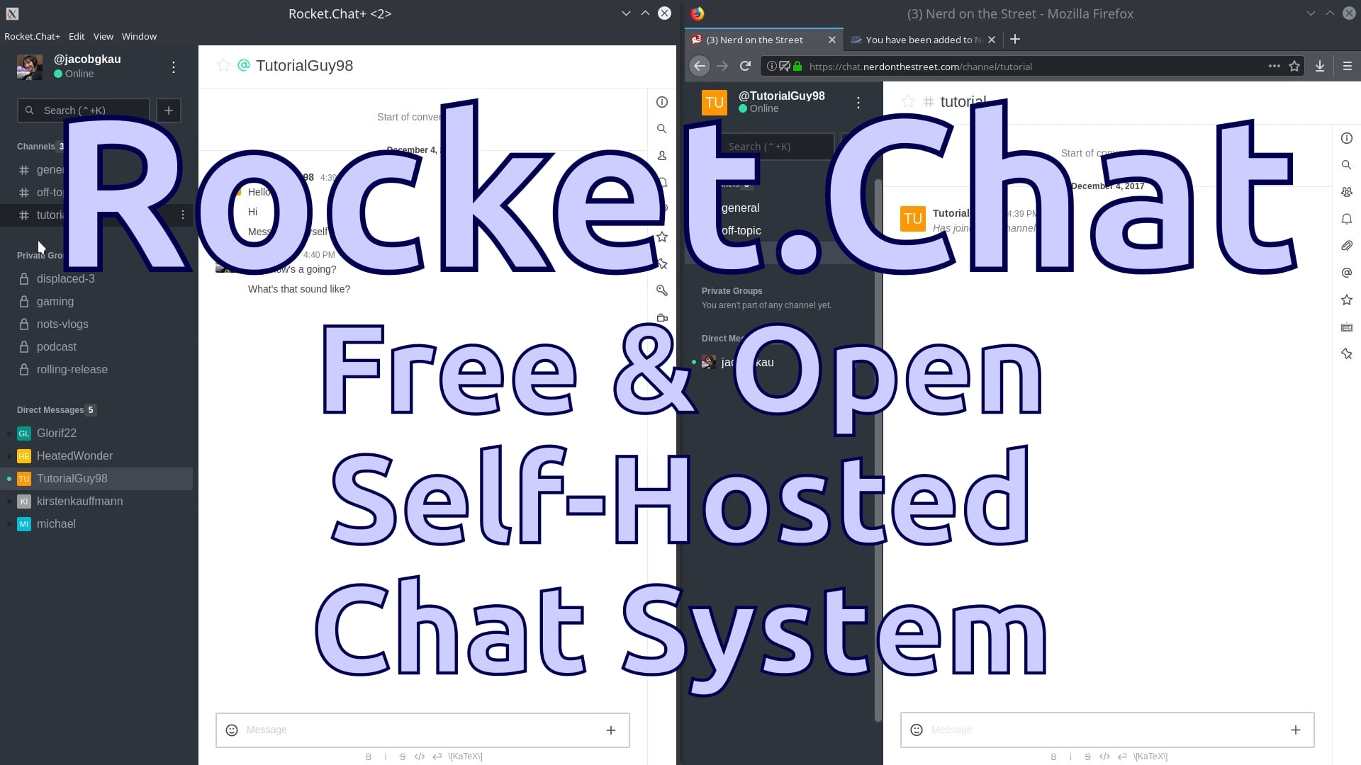 Rocket.Chat (Group Chat System)