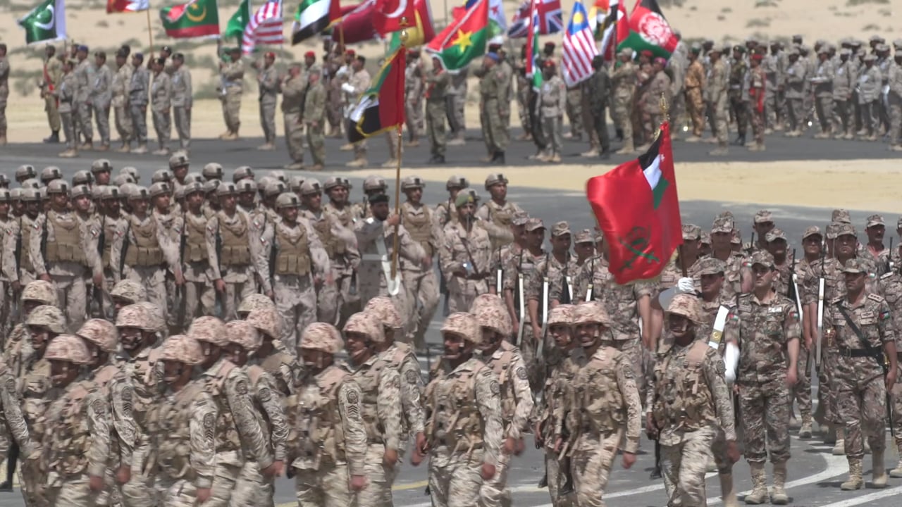 CGTN - Saudi Show of Military Unity prior to Arab League Summit - Khobar, Saudi Arabia