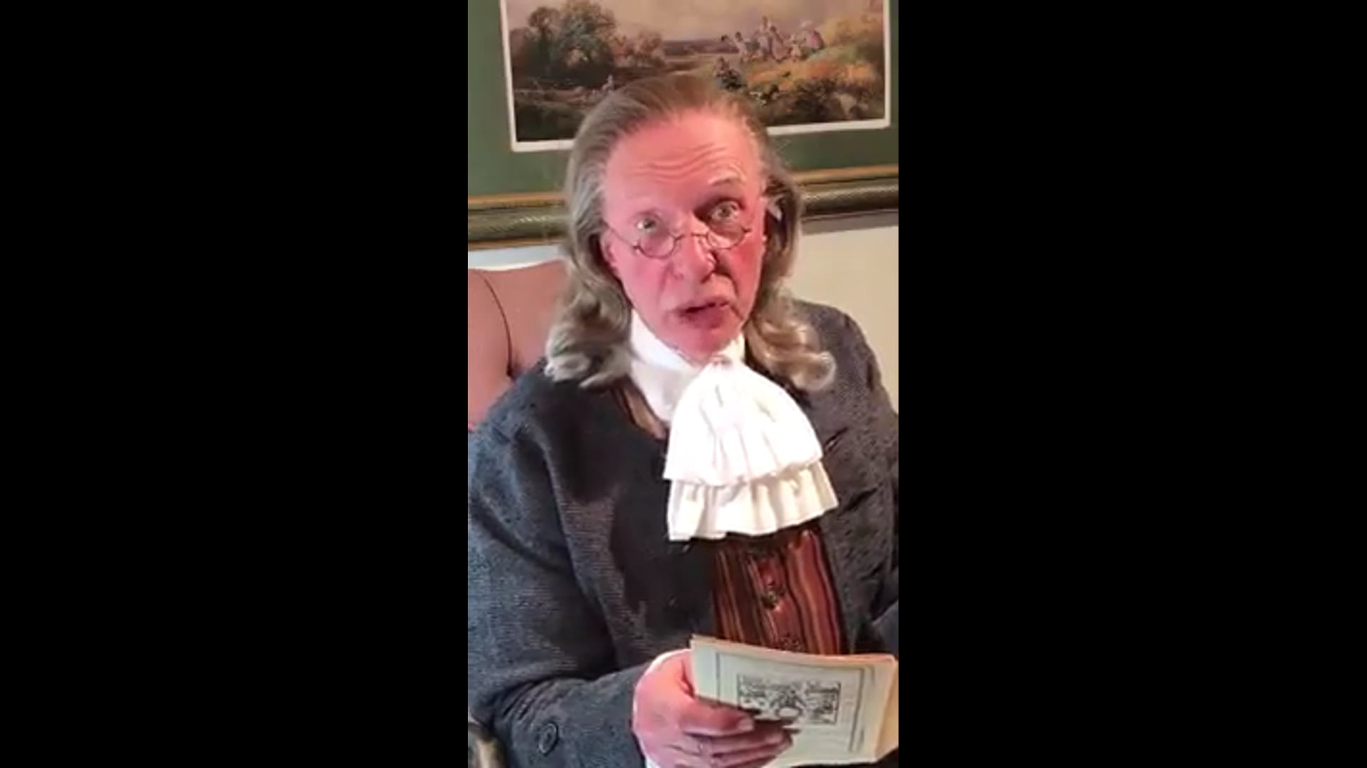 Promotional video thumbnail 1 for Benjamin Franklin Impersonator