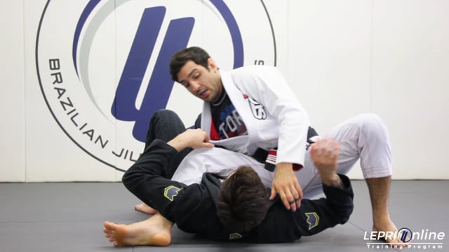 One Leg X-Guard Escape and Pass to Side Control Variation