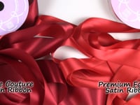 2 Wide Red Satin Ribbon