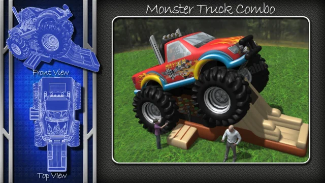 18'H Monster Truck Combo by Cutting Edge