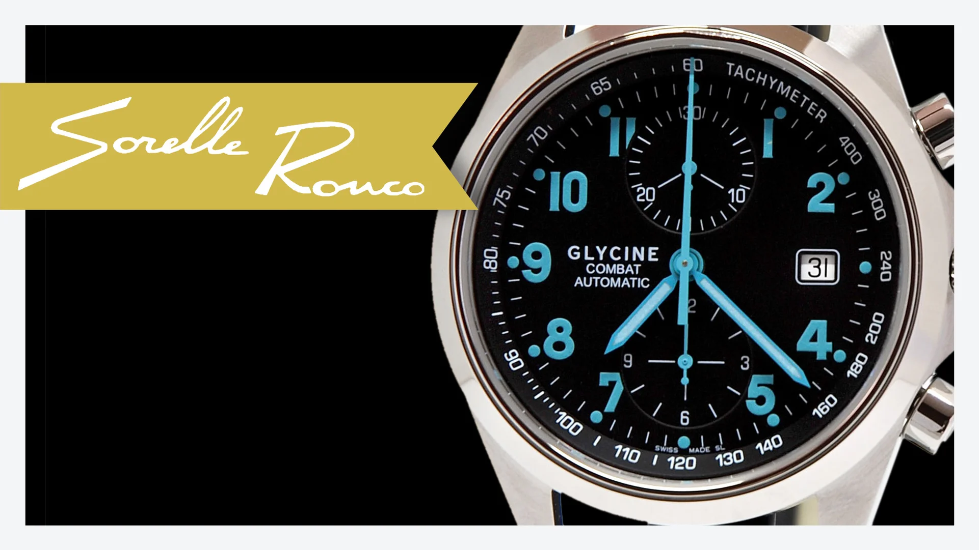 Glycine Airman 42 Double Twelve GMT Datum Automatik GL0061 on Vimeo