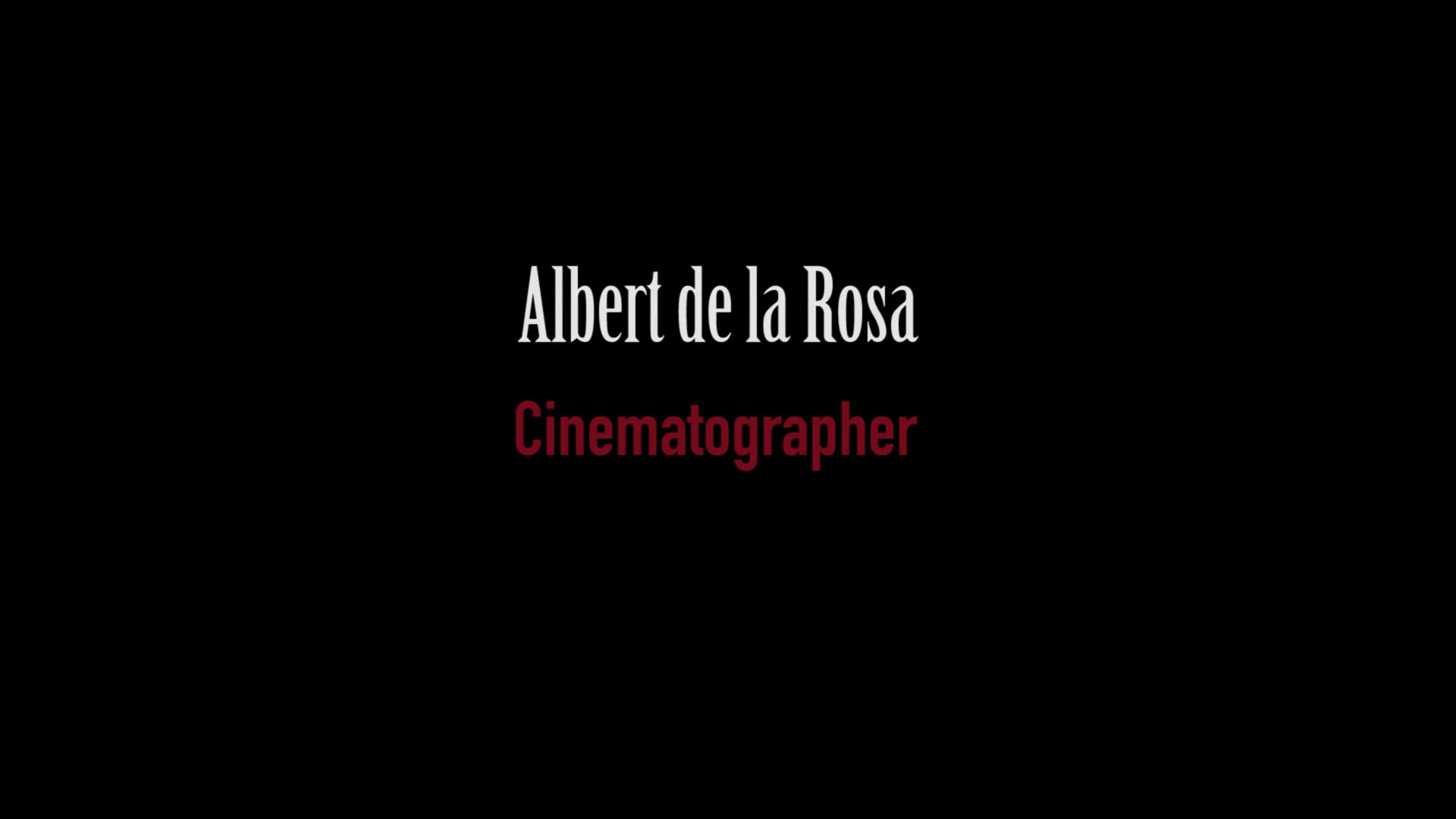 Reel Albert de la Rosa