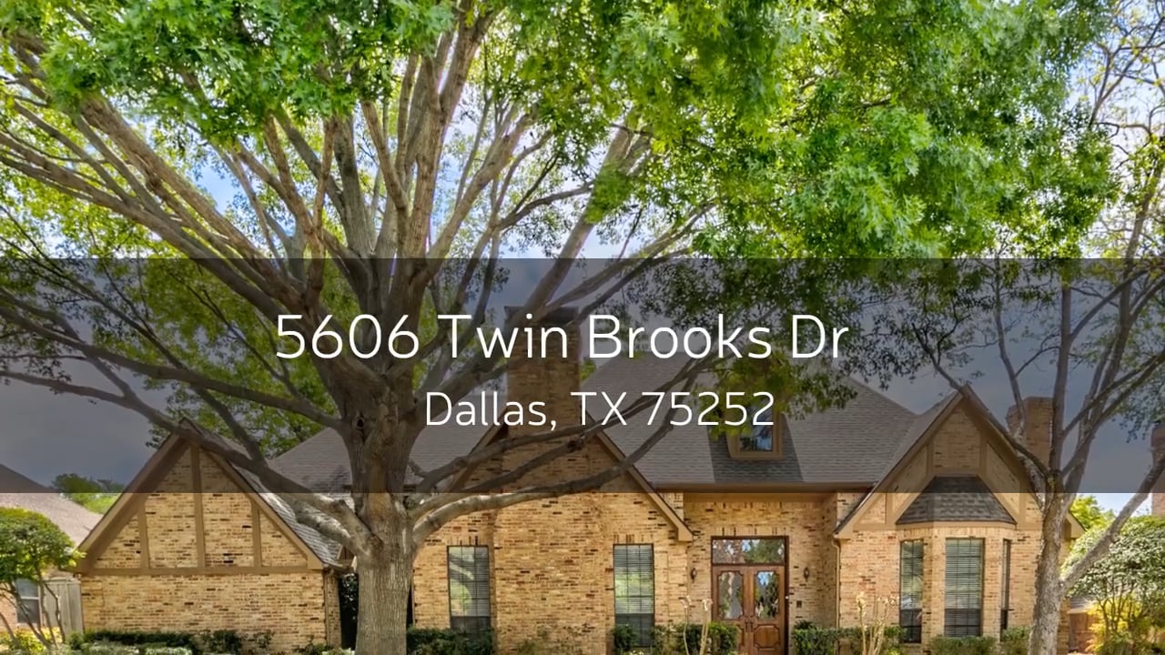 5606 Twin Brooks Dr mls on Vimeo