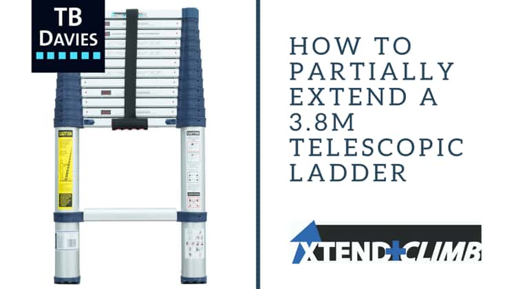 Extended climb store ladder