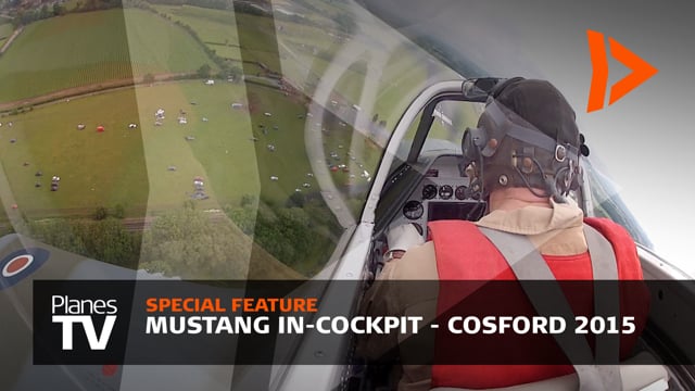 Mustang In-cockpit - RAF Cosford 2015