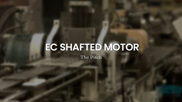EC Shafted Motor: Product Video