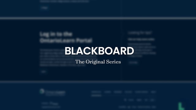 OntarioLearn - Blackboard