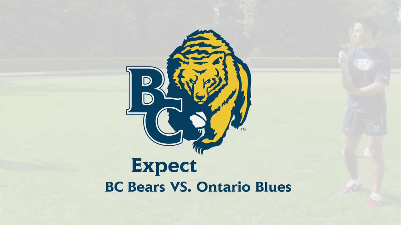 BC Bears “The Pitch” Senior Men's Representative Rugby