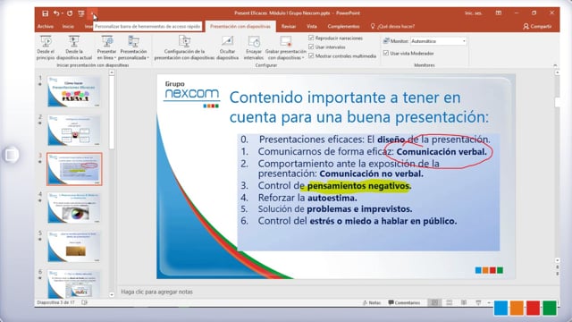 PowerPoint: Presentación final