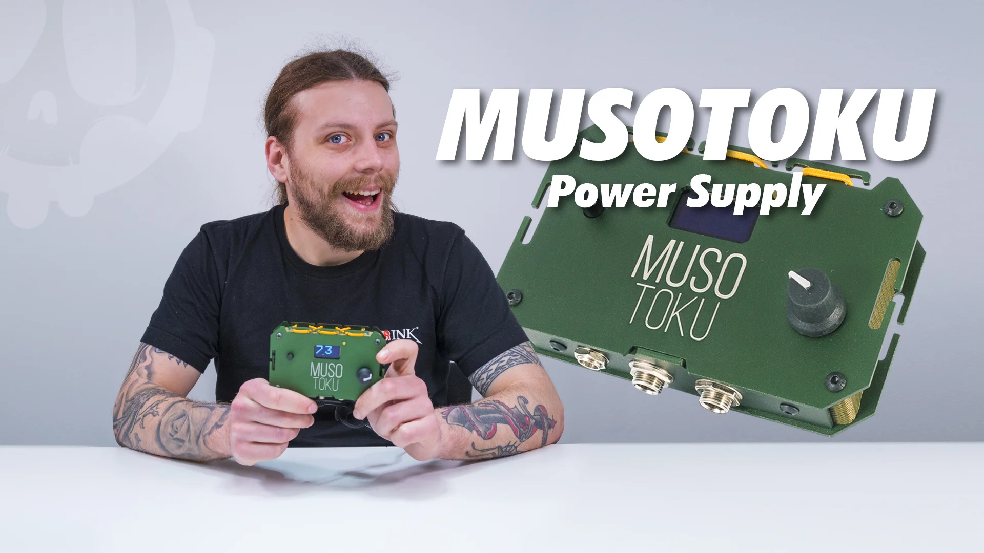 Musotoku Tattoo Power Supply | Review & Setup