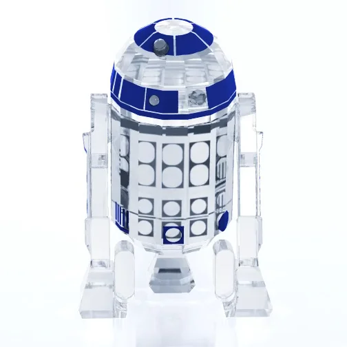 Love my Swarovski Disney Star Wars R2:D2 🖤 He's always on my Bedside table