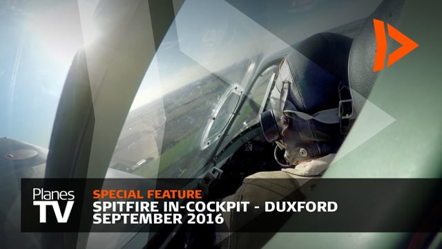 Spitfire In-cockpit - IWM Duxford Meet The Fighters Airshow 2016