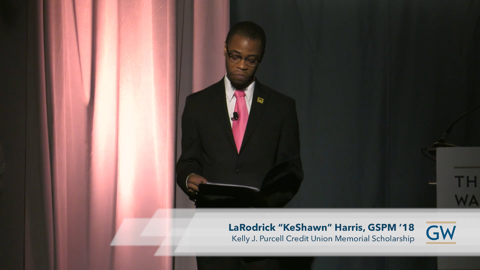 "Future Aspirations" LaRodrick “KeShawn” Harris, GSPM ’18 (Power