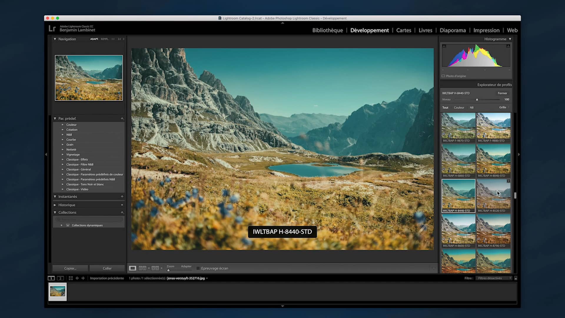 Install LUTs in Lightroom 7.3 using the XMP files — IWLTBAP LUTs Pack