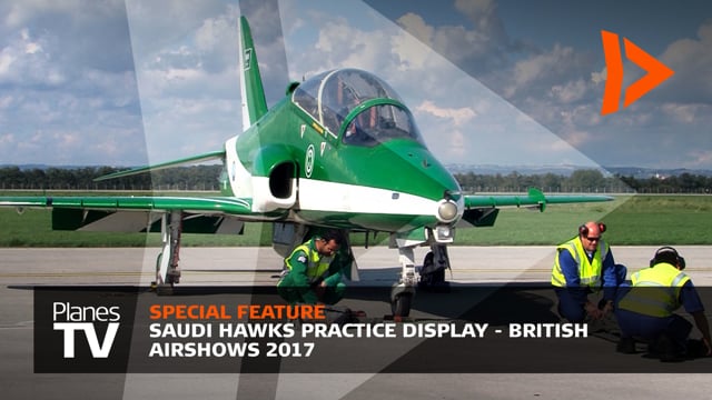 Saudi Hawks Practice Display - British Airshows 2017