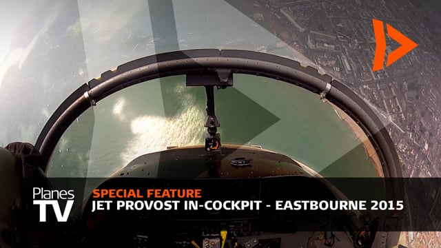 Jet Provost In-cockpit - Airbourne: Eastbourne International Airshow 2015.