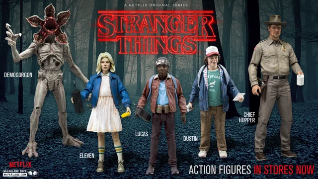 McFarlane Toys Launches Stranger Things Page Punchers Figures