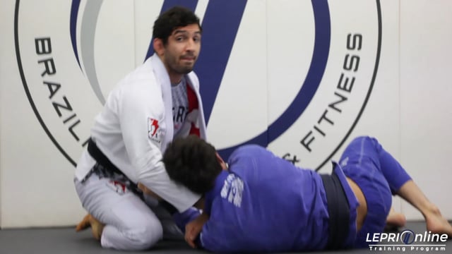 Single Leg Takedown Counterattack to Loop Choke Submission