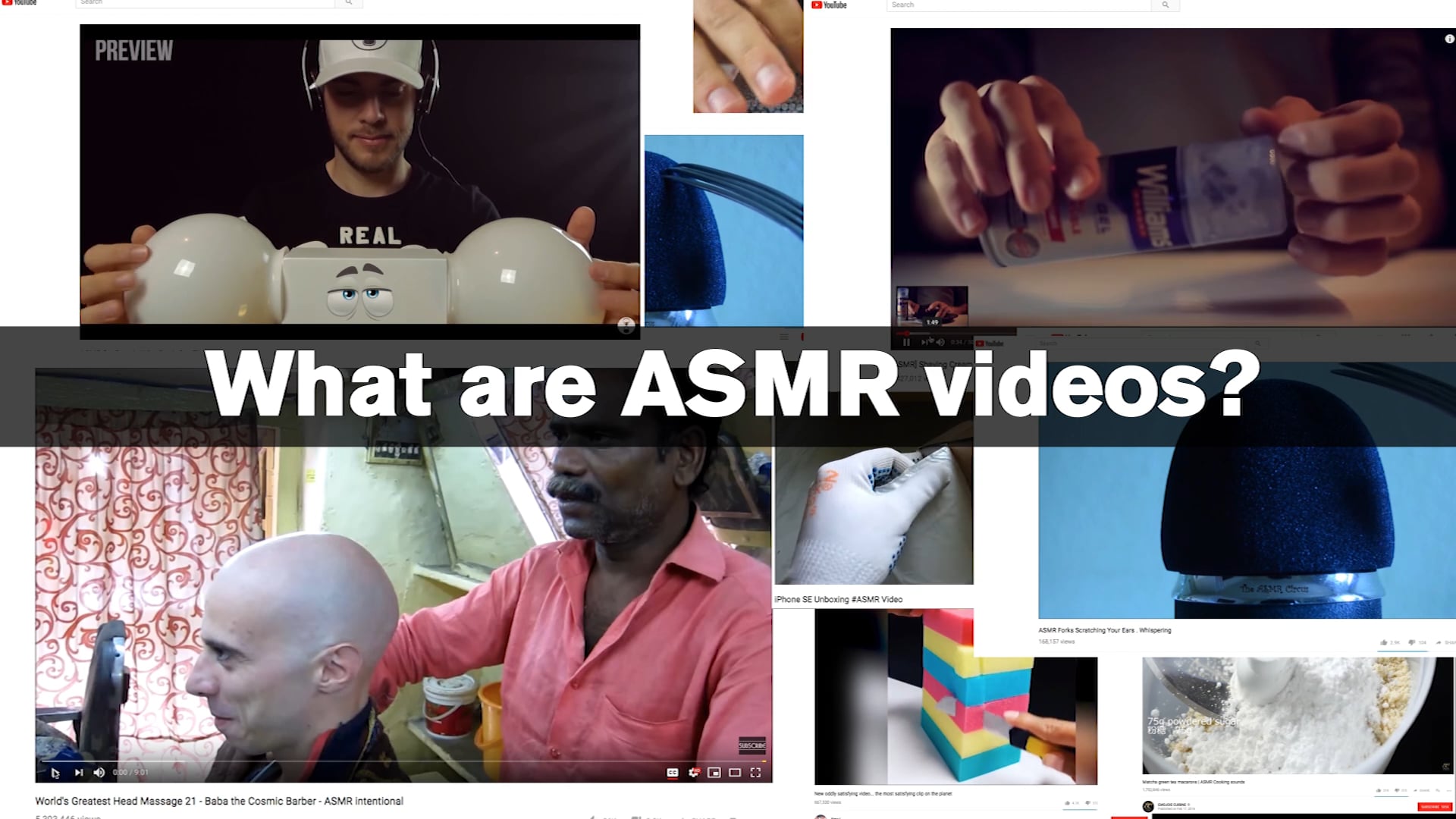 What is an ASMR video?