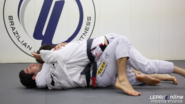 Knee on Belly Escape to Half Guard to Closed Guard