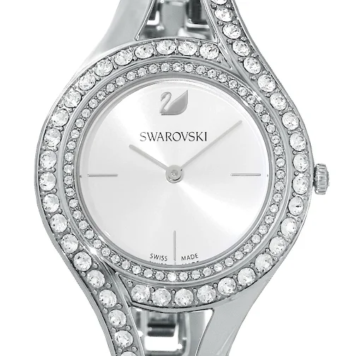 Swarovski Eternal Ladies Watch, Metal bracelet, White, Silver Tone, 5377545