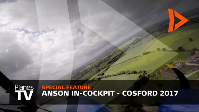 Anson In-cockpit - RAF Cosford Airshow 2017